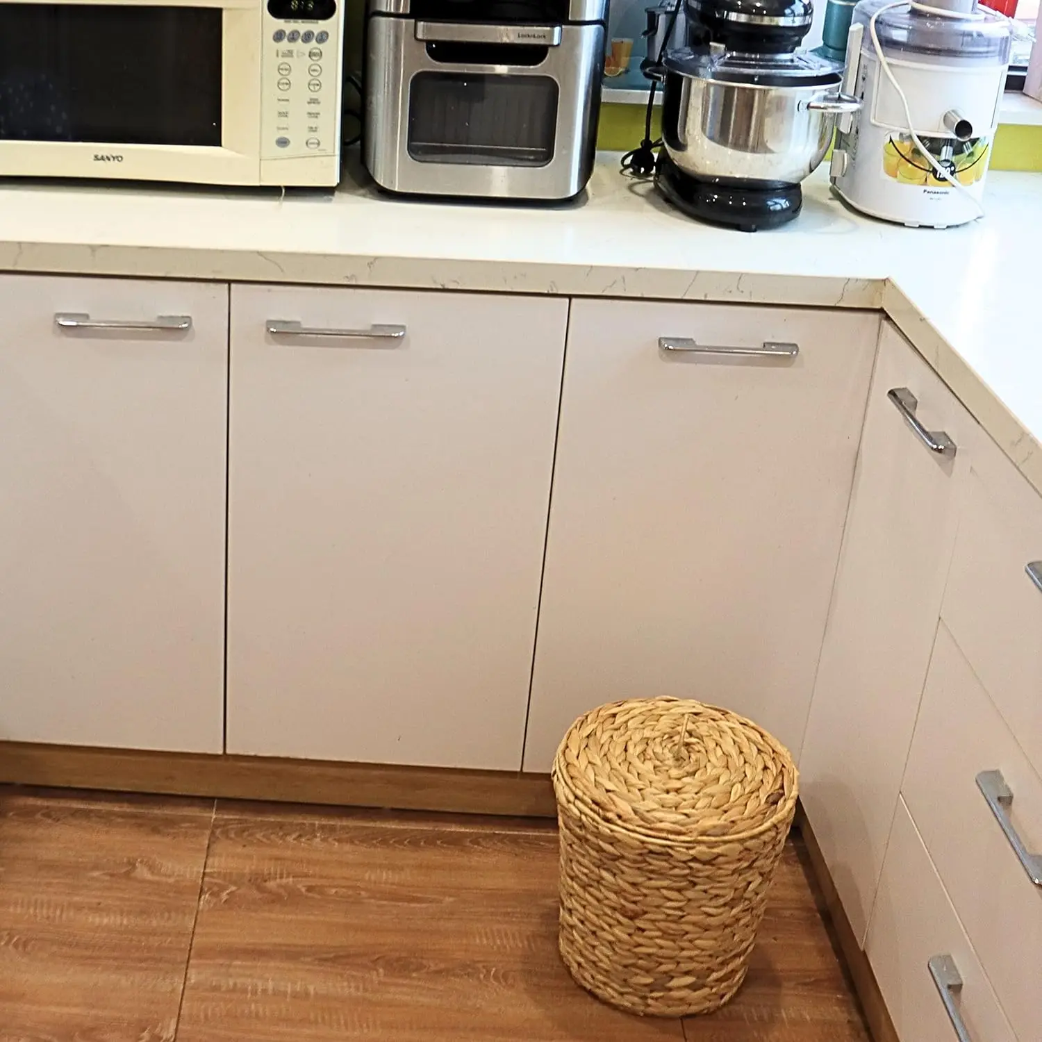 1182 2024 huangtu plastic rattan woven women women products storage basket hamper shopping basket storage f $7.60 8.80 03