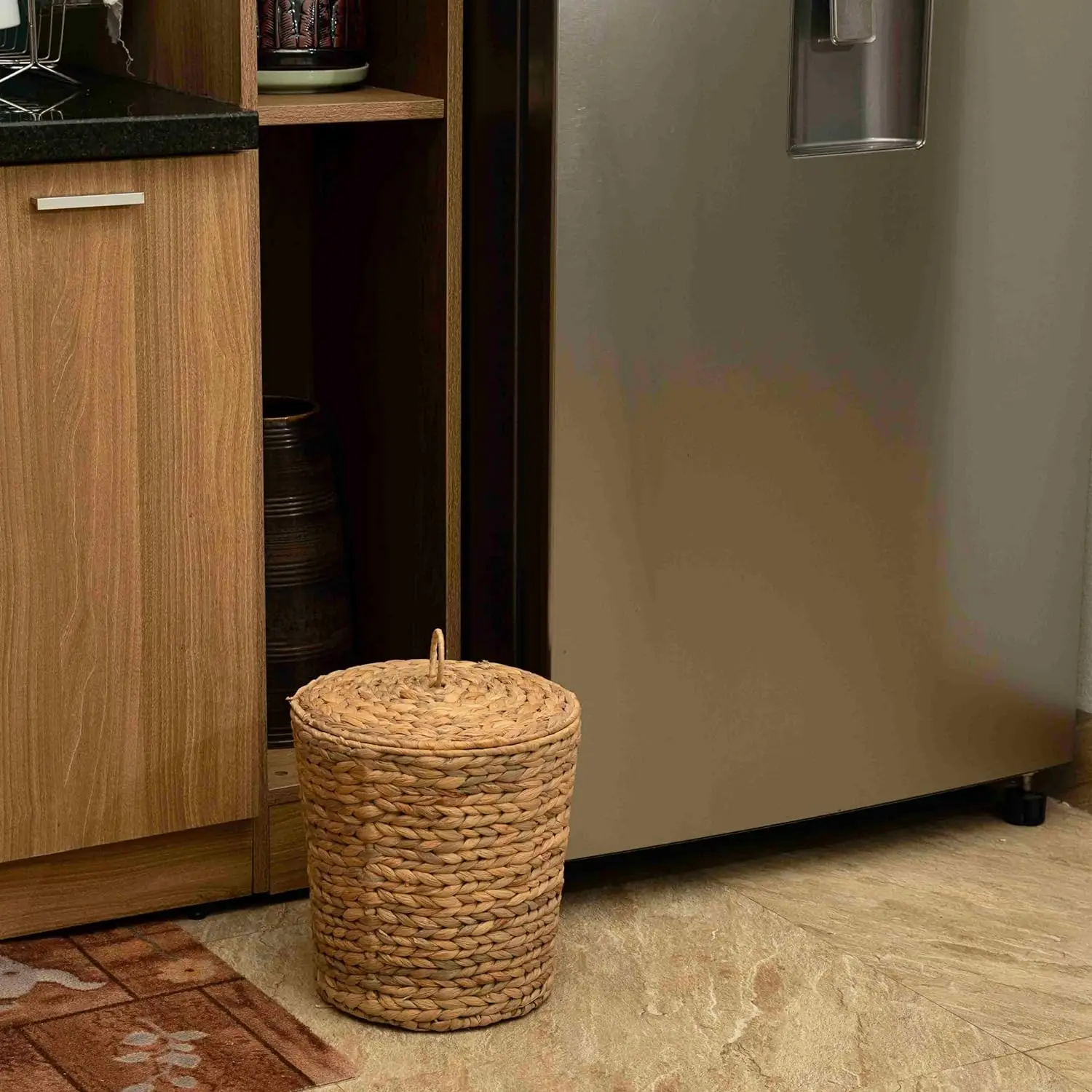 1182 2024 huangtu plastic rattan woven women women products storage basket hamper shopping basket storage f $7.60 8.80 06