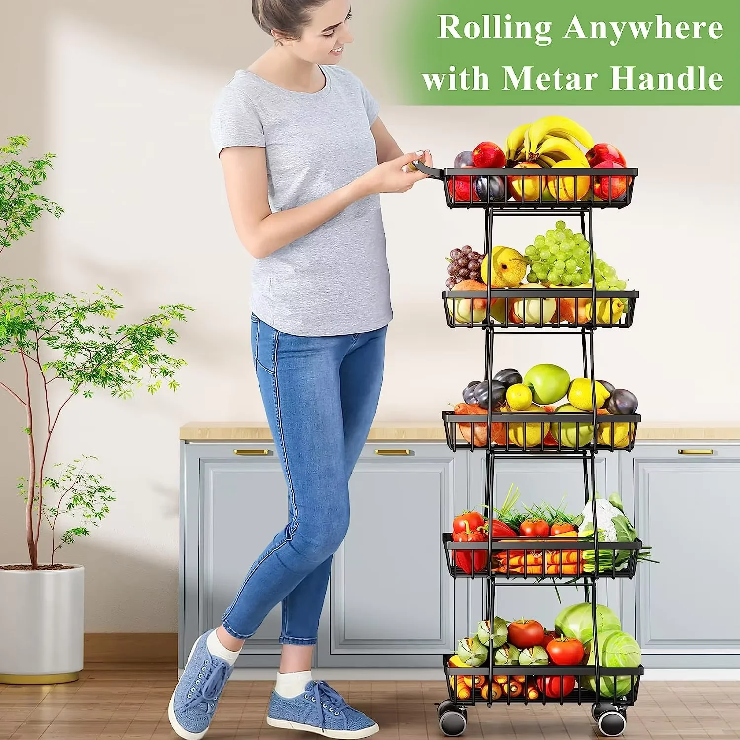 1284 huangtu auxiliary trolley with wheels fruit and vegetable storage trolley removable 4 tier 5 tier non s $10 10.80 06 1284 huangtu auxiliary trolley with wheels fruit and vegetable storage trolley removable 4 tier 5 tier non s $10 10.80 06